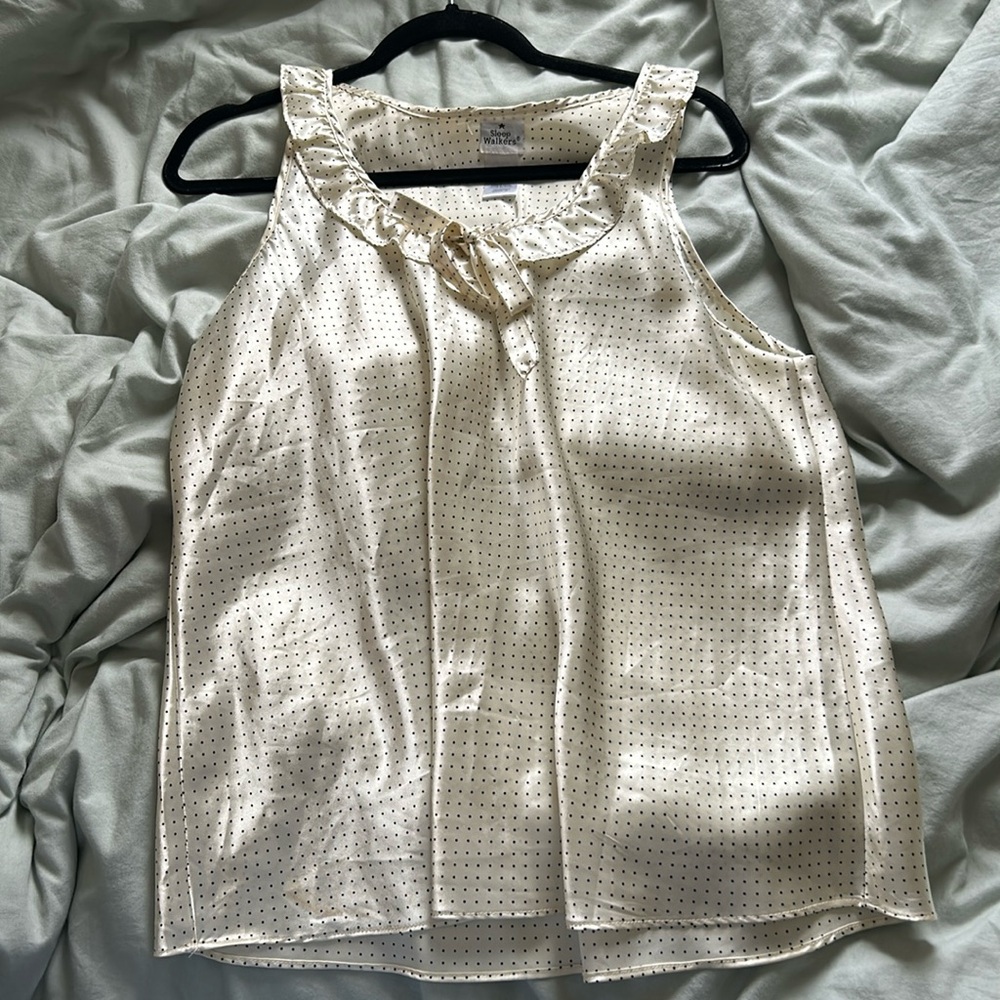 Vintage silk top